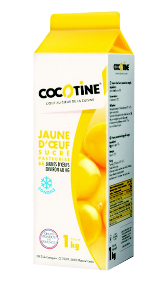 OEUF JAUNE SURGELE