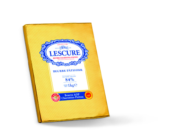 BEURRE EXTRA SEC 84% LESCURE