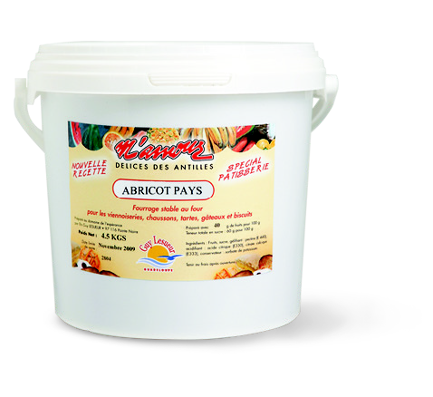 CONFITURE FOURRAGE ABRICOT PAYS