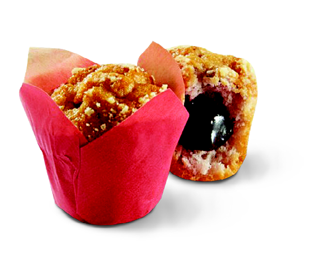 MUFFIN FRUIT ROUGE