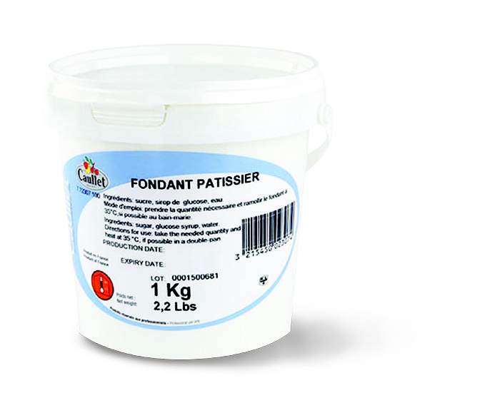 FONDANT BLANC PATISSIER
